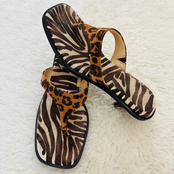 Vince Camuto Animal Print Women's Sandals size 7 M - Picture 3 of 11